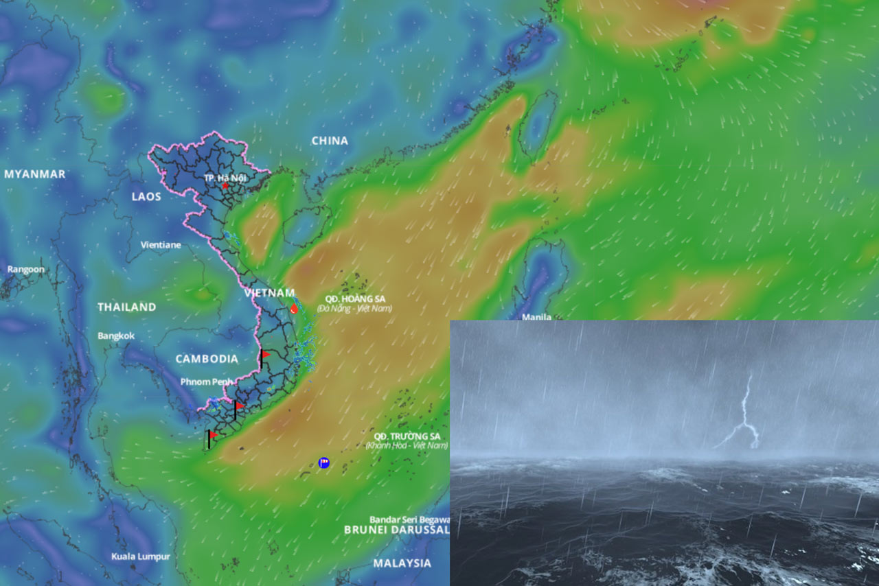 Bad weather forecast for the next 2 days due to increased cold air