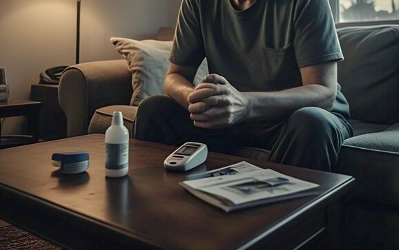 Things that happen to the body when blood sugar is high. Photo: AI