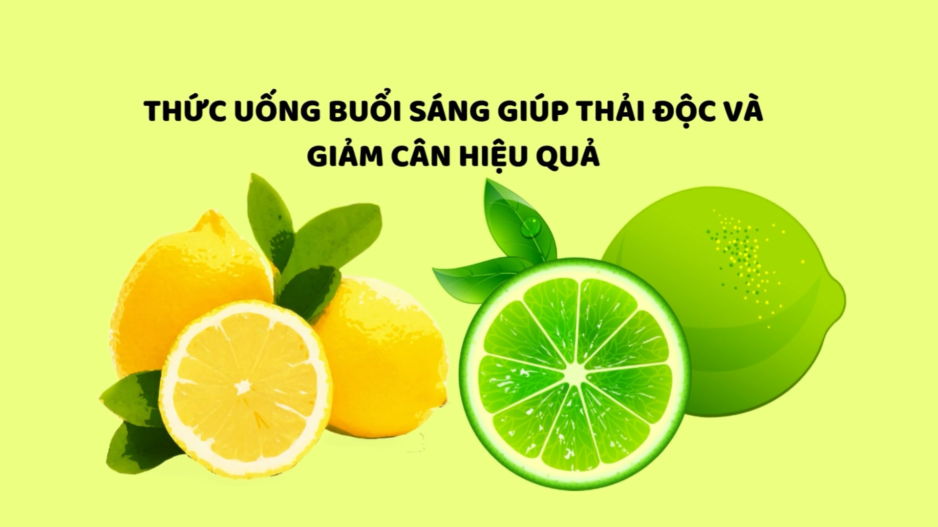 Morning drink helps detoxify and lose weight effectively. Graphics: Huyen Trang