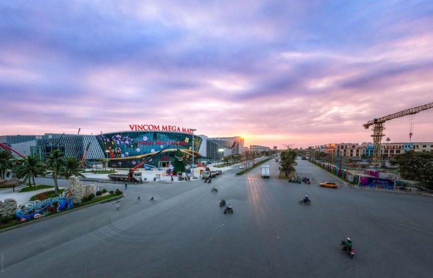 Trai khap Ocean City la bo suu tap cac thuong hieu “ho Vin” quy mo lon nhat tu truoc toi nay.