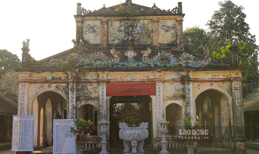 Đền Xám được công nhận là di tích quốc gia đặc biệt. Ảnh: Hà Vi