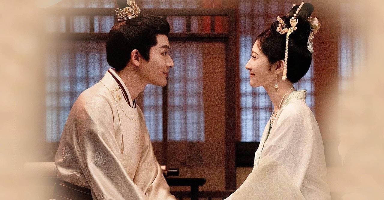 Canh Diem and Truong Van Y in "Tu Cam". Photo: VieOn.