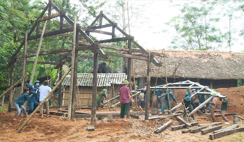 Bac Kan approved the removal of 4,716 temporary houses in 2025. Photo: Viet Bac