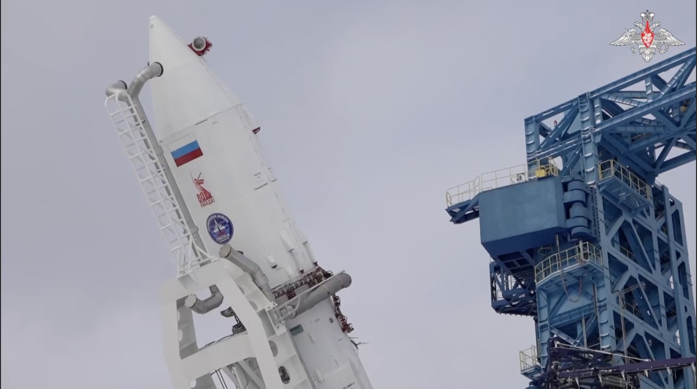 Russia's Angara - 1.2 missile. Photo: Cut from video of the Russian Ministry of Defense