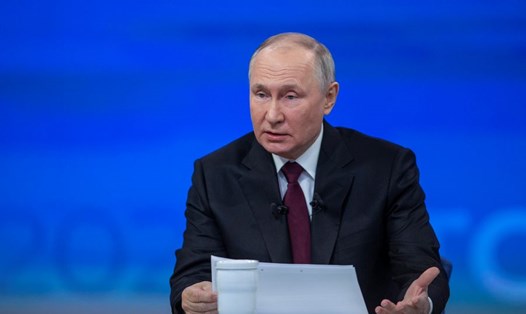 Tổng thống Nga Vladimir Putin. Ảnh: Xinhua