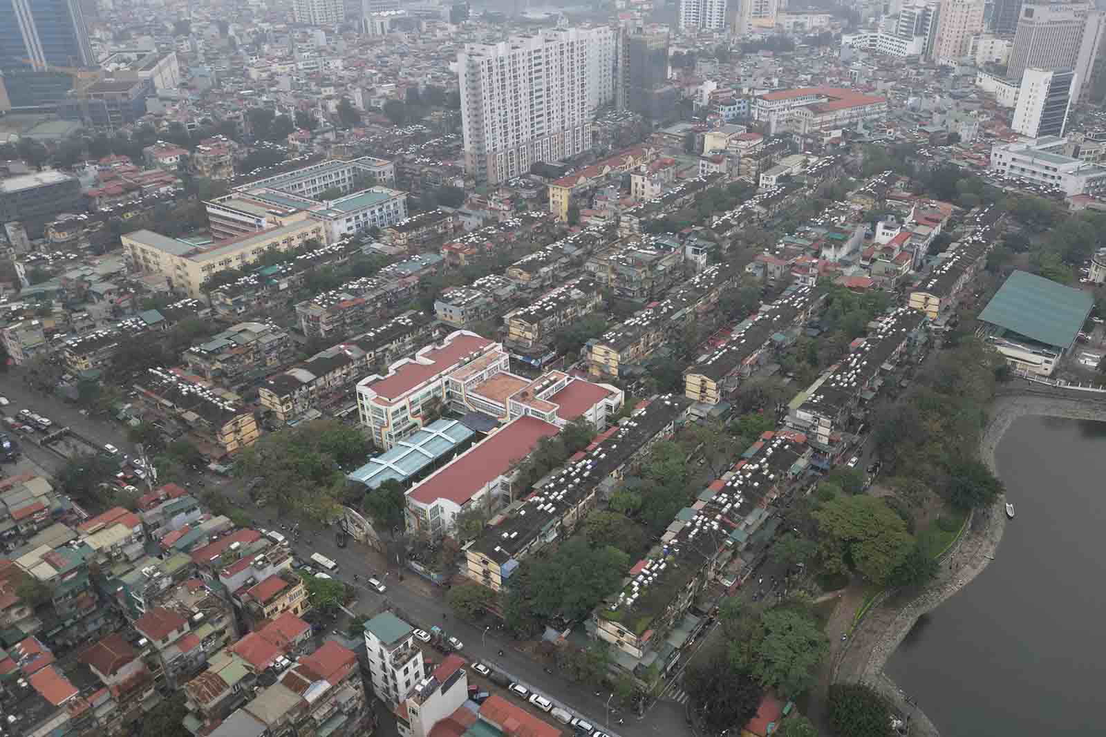 Old apartment in Ba Dinh district (Hanoi). Photo: Song Huu