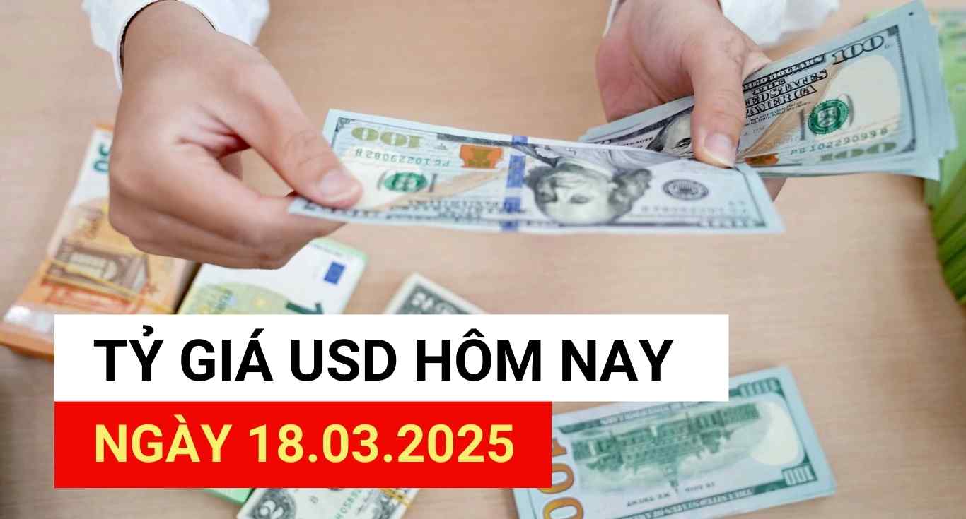 USD exchange rate today, March 18, 2025.