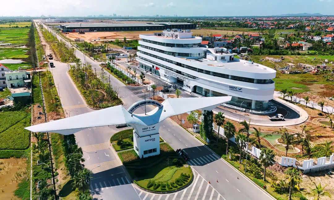 Bac Tien Phong Industrial Park, Quang Yen town, Quang Ninh province. Photo: Quang Ninh Provincial Information Office