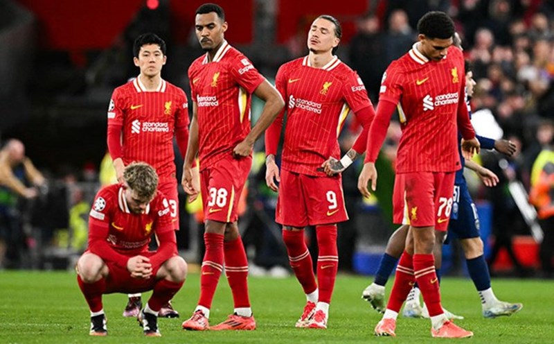 Liverpool are no longer themselves in the final stages of the season. Photo: AFP
