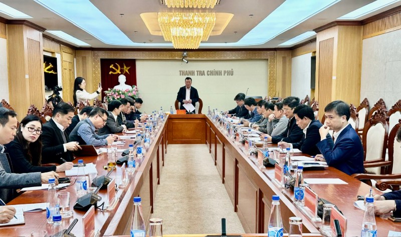 Image at the department-level meeting on the results of the Government Inspectorate's work in February. Photo: Government Inspectorate