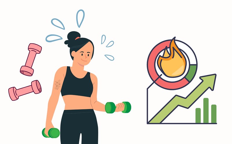 Weightlifting boosts metabolism, increases muscle mass and reduces fat after 40