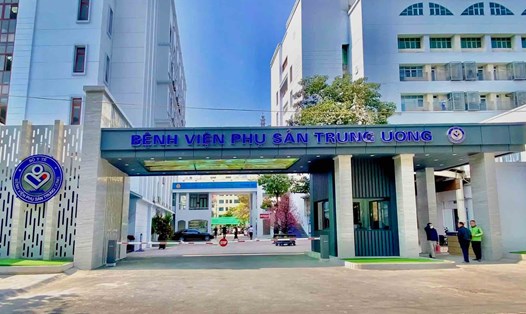Bệnh viện Phụ sản Trung ương. Ảnh: Website bệnh viện