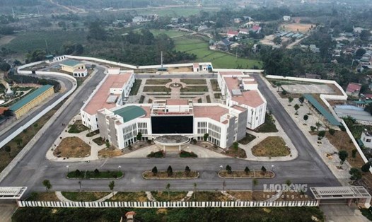 Dự án Bệnh viện Suối khoáng Mỹ Lâm. Ảnh: Lam Thanh