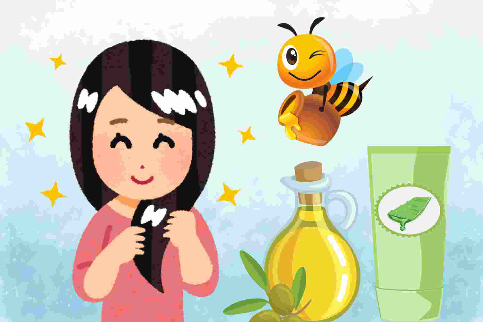 Adios puntas abiertas con 3 remedios en casa. Grafico: Dinh Dinh