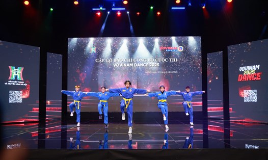Cuộc thi Võ nhạc "Vovinam Dance 2025" chính thức được khởi động. Ảnh: BTC