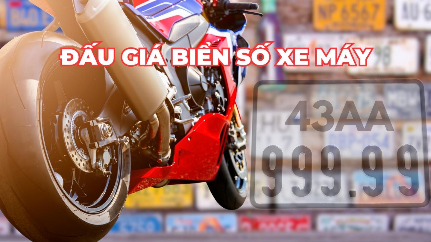 More than 30 four-digit license plates worth billions in Da Nang have been auctioned