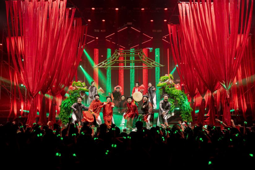 The performance Dao Lieu in Call Me by Fire. Photo: Provided by the manufacturer