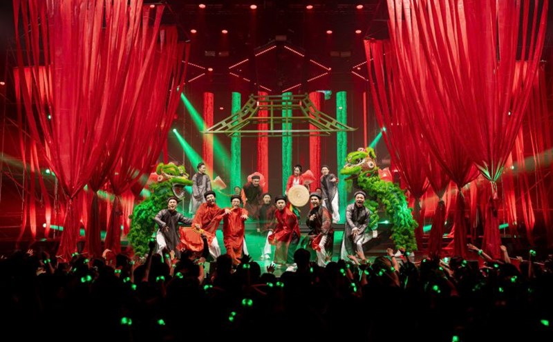 The performance Dao Lieu in Call Me by Fire. Photo: Provided by the manufacturer