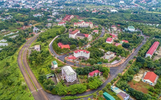 Dak Nong strives to basically complete the goal of industrialization and modernization by 2030. Photo: Phan Tuan