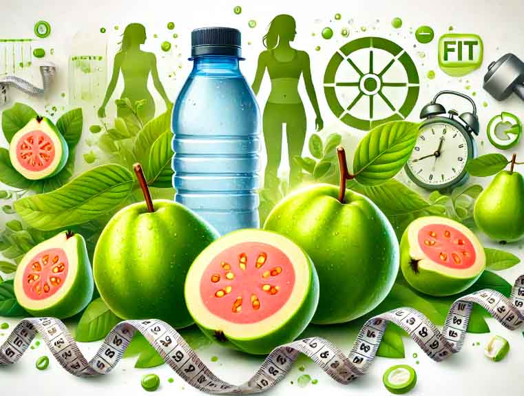 Eating guava can help reduce visceral fat. Photo AI