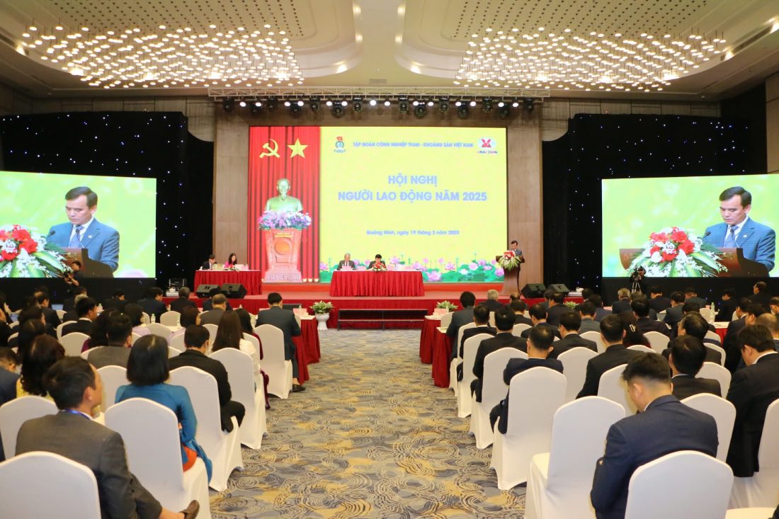 The 2025 TKV Group Workers' Conference was held on the morning of March 19. Photo: TKV