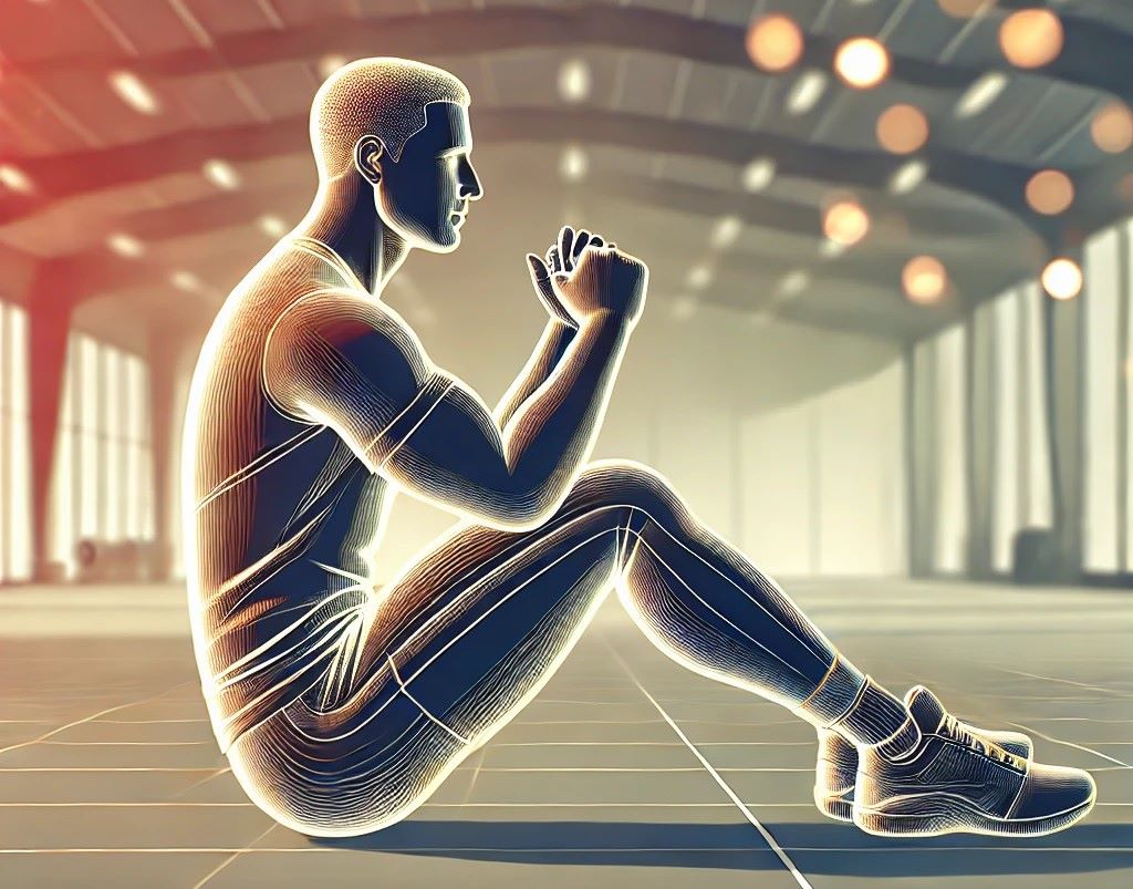 Russian twists help improve posture and prolong life. Photo: AI