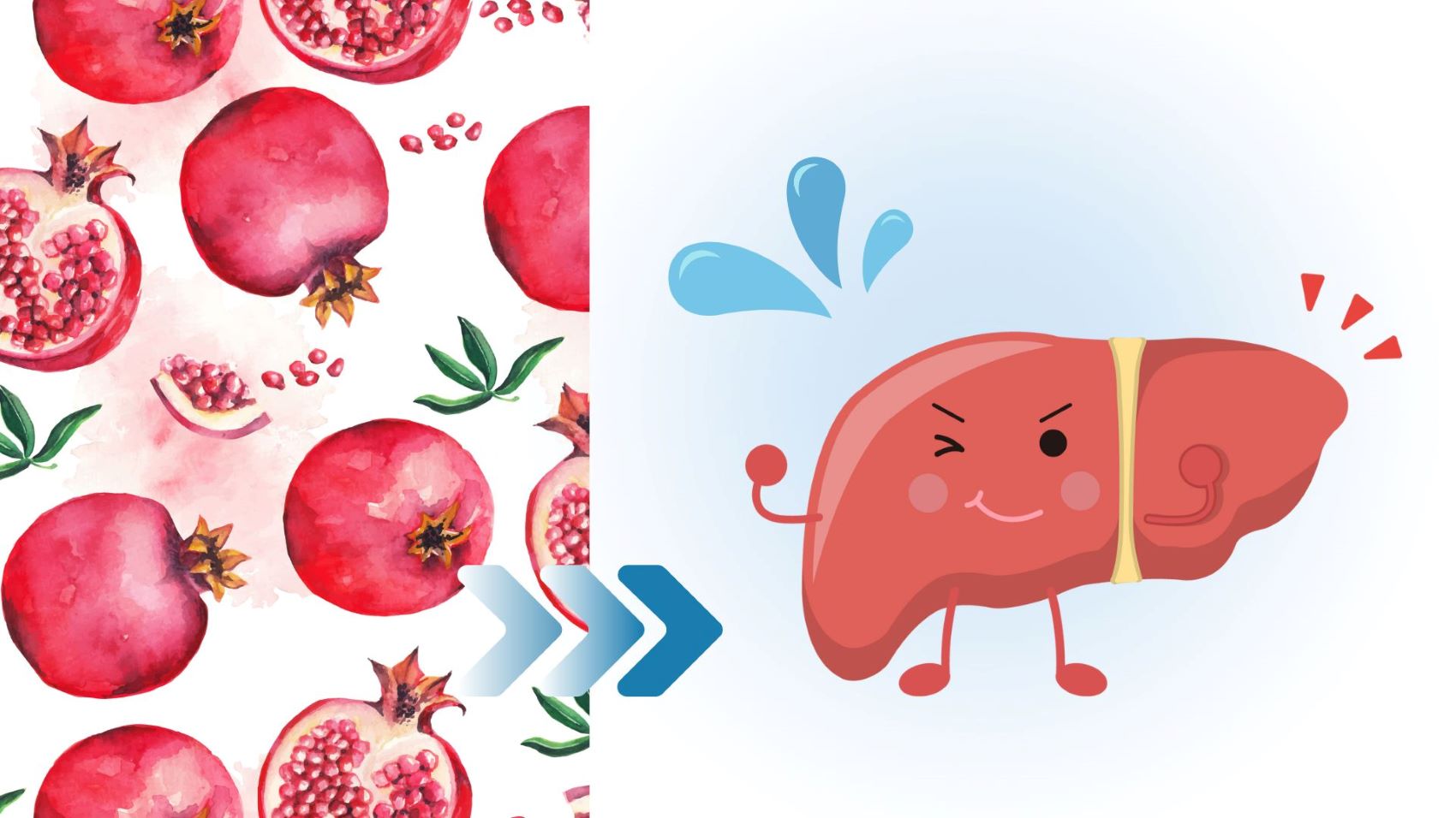 Fruits help hydrate and are good for liver health