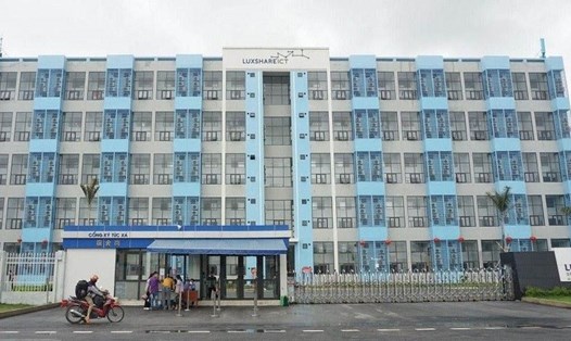 Khu nhà ở cho công nhân của Công ty TNHH Luxshare - ICT tại Khu công nghiệp VSIP Nghệ An. Ảnh: Ngọc Anh