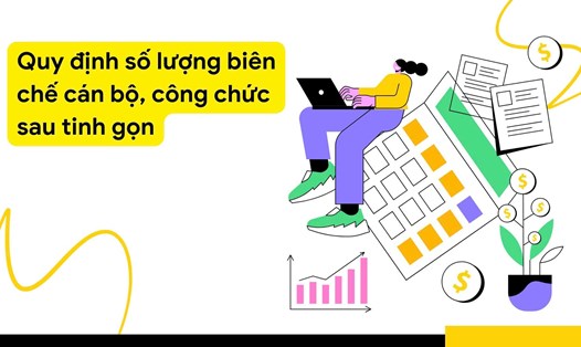 Quy định số lượng biên chế cán bộ, công chức sau tinh gọn