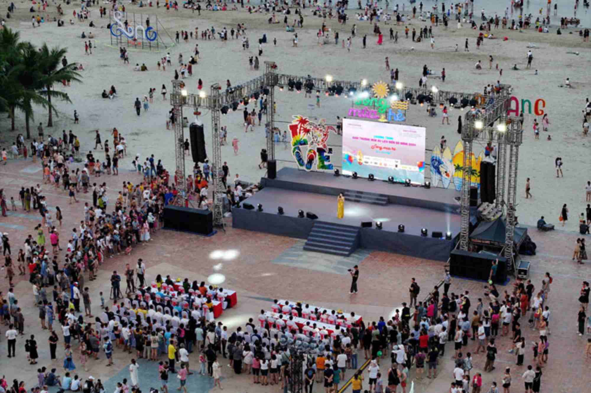 The artistic creation space with the theme "Da Nang in Me" on the occasion of the 50th anniversary of liberation will take place at East Sea Park. Photo: Nguyen Thuy