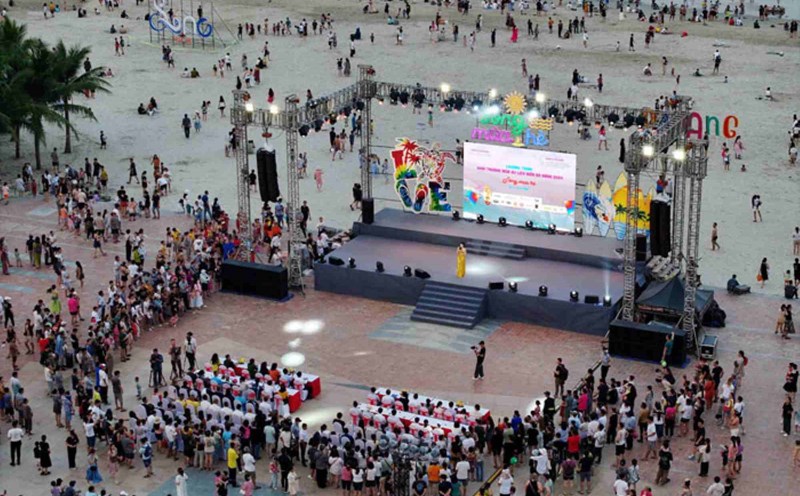 The artistic creation space with the theme "Da Nang in Me" on the occasion of the 50th anniversary of liberation will take place at East Sea Park. Photo: Nguyen Thuy