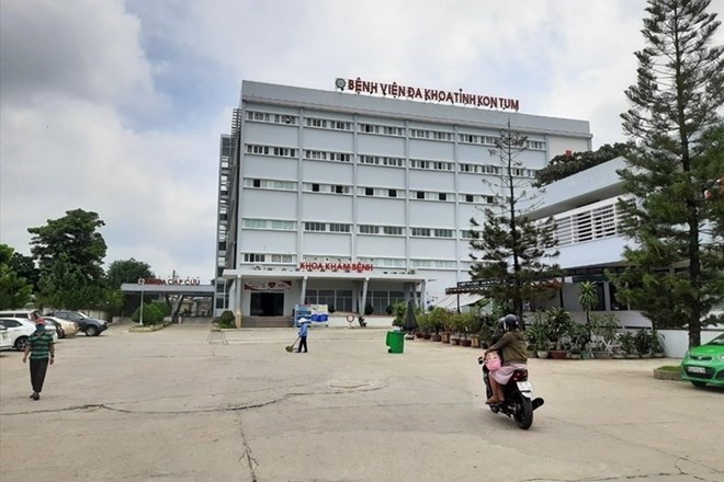 Medical facilities in Kon Tum are treating many patients with measles. Photo: Thanh Tuan