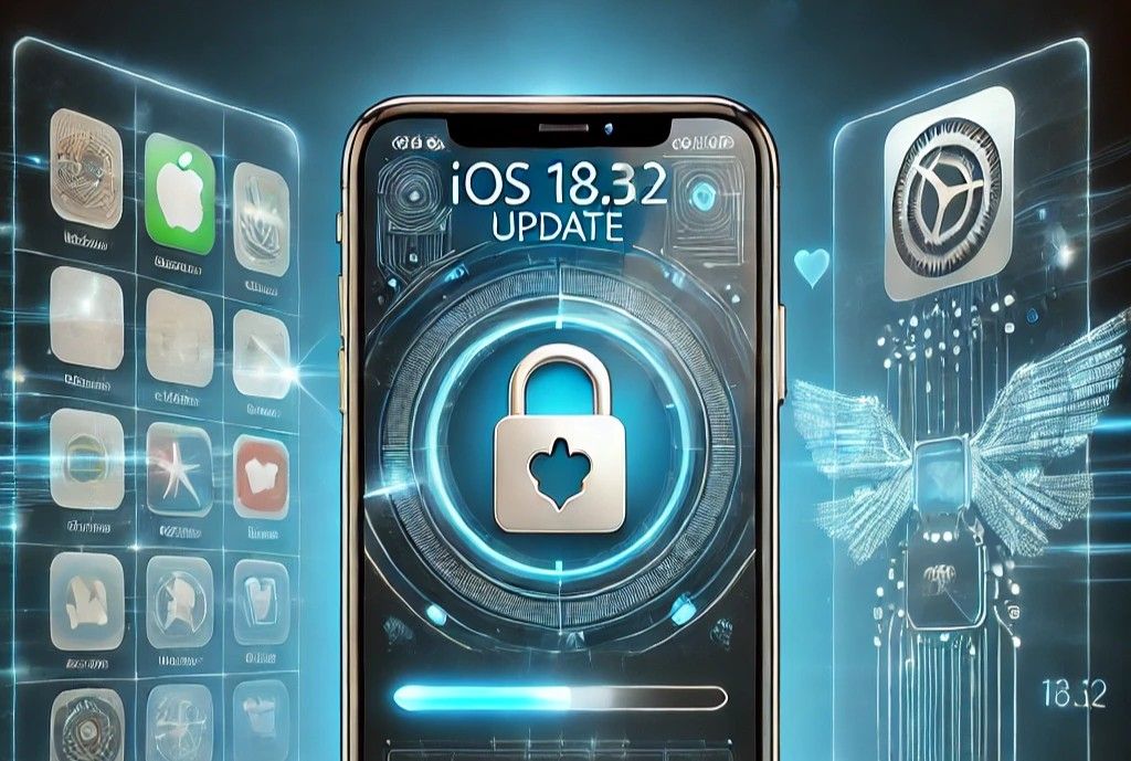 Apple blocks upgrading from iOS 18.3.2 to iOS 18.3.1. Illustrative photo created by AI