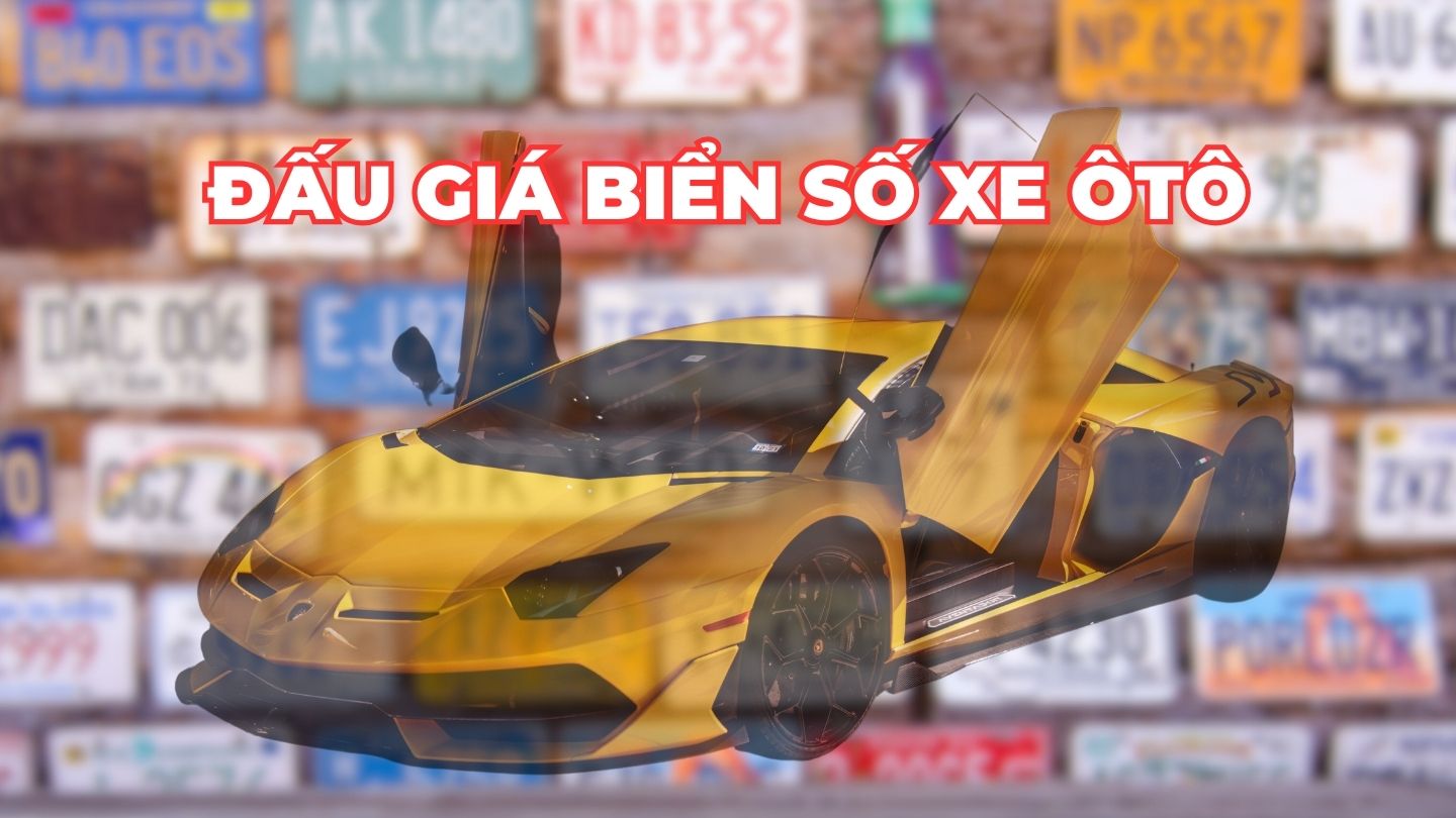 Revealing the four-digit license plates worth billions in Hanoi on the auction floor