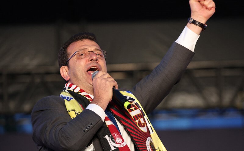 Turkish Mayor Ekrem Imamoglu was arrested on charges of "supporting the PKK/KCK terrorist organization". Photo: AFP