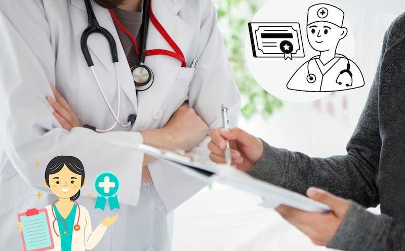 The Ministry of Health responds to the consideration of transferring the title of doctor to a doctor. Graphics: Huong Giang