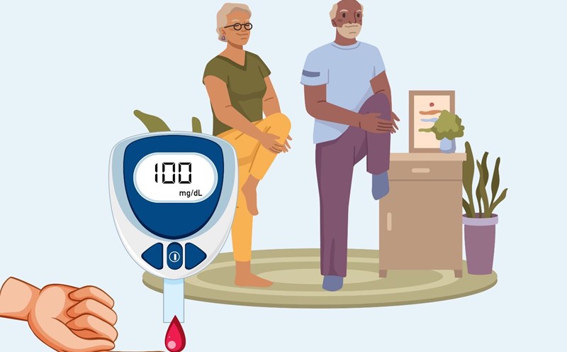 4 factors affecting the frequency of blood sugar testing. Graphics: Linh Dan