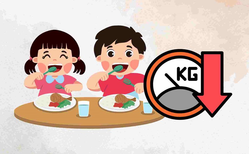 Special notes in meals to help you lose weight quickly. Graphics: Dinh Dinh