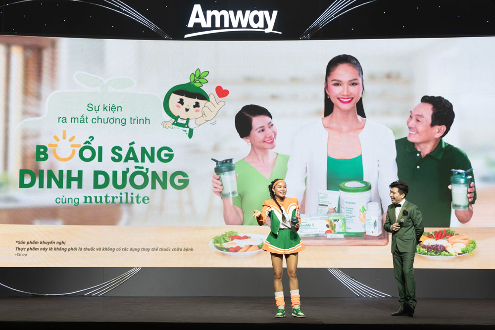 Amway Vietnam launches the product solution set "Moring Nutrition Morning". Photo: Provided by the enterprise