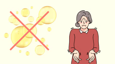 The body is seriously lacking collagen if there are symptoms