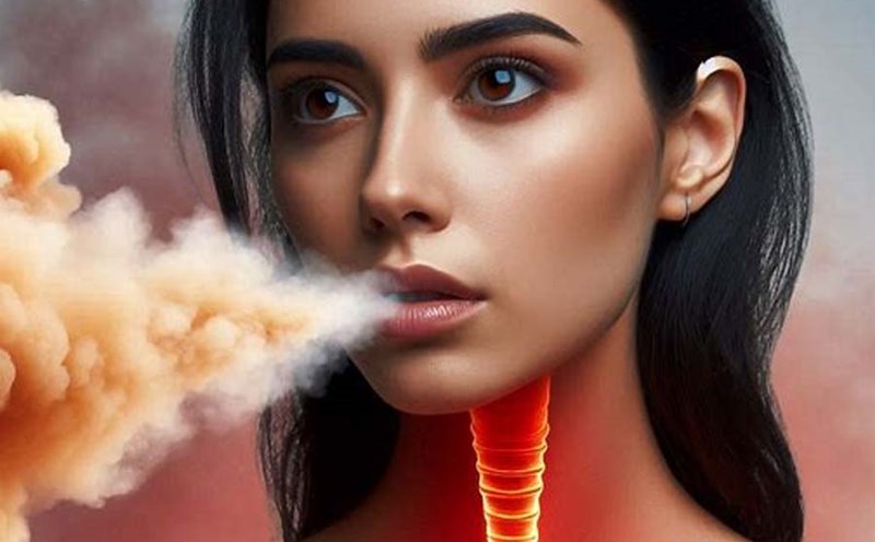 Air pollution increases bronchitis cases. Photo: Ai - Thien Nhan