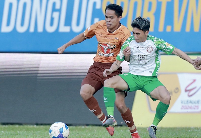 Hoang Anh Gia Lai will find it difficult to win on the field of the Ho Chi Minh City team with the current form. Photo: VPF