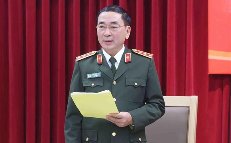Senior General Tran Quoc To - Member of the Party Central Committee, Deputy Secretary of the Central Public Security Party Committee, Deputy Minister of Public Security. Photo: Ministry of Public Security