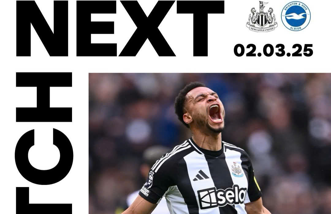 Newcastle face Brighton in the FA Cup. Photo: Newcastle Club
