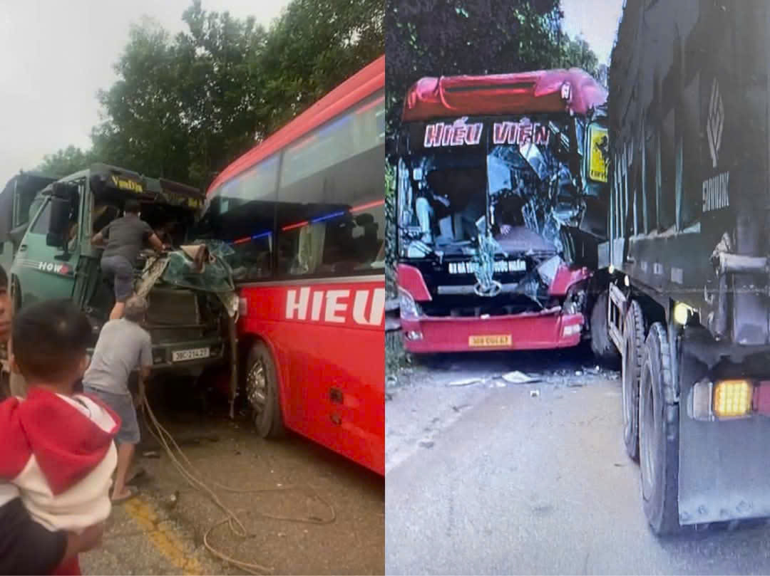 Scene of the accident. Photo: Ha Tinh.