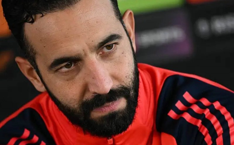 Ruben Amorim doesn't know how to joke and there will be a big cleanup this summer. Photo: AFP