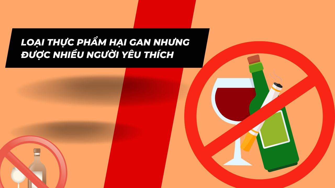 Drinking too much alcohol is at risk of destroying liver structure. Graphic photo: Ha My