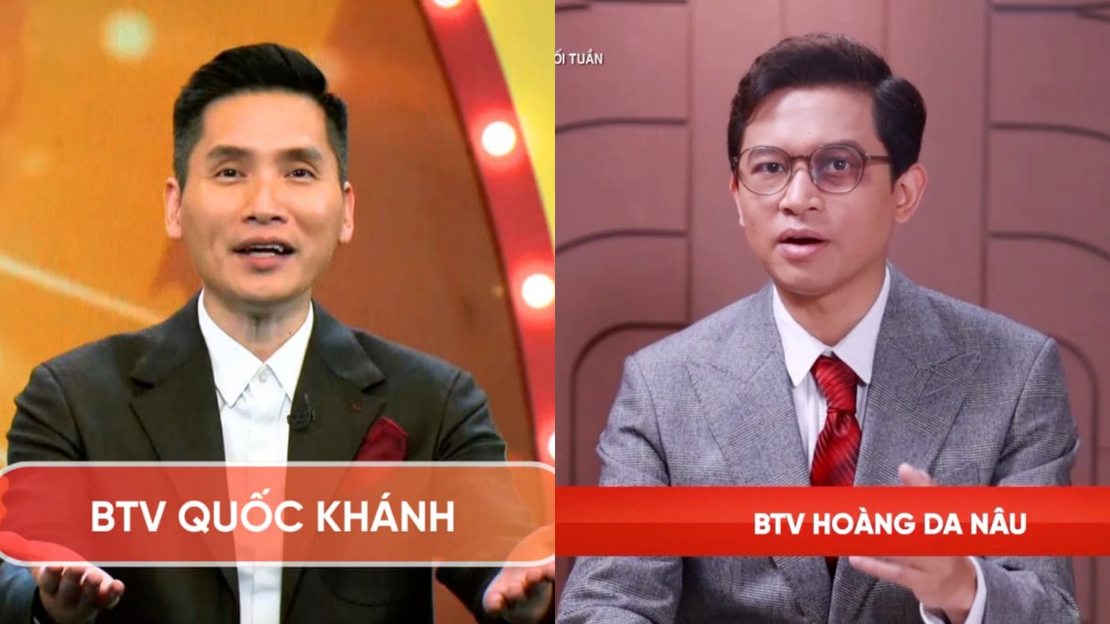 The BTV cast appeared in "Gap nhau cuoi dan". Photo: Producer