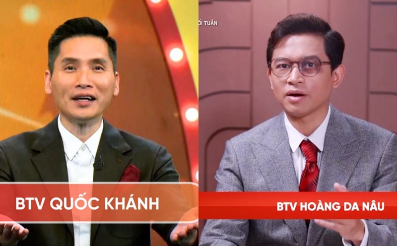 The BTV cast appeared in "Gap nhau cuoi dan". Photo: Producer