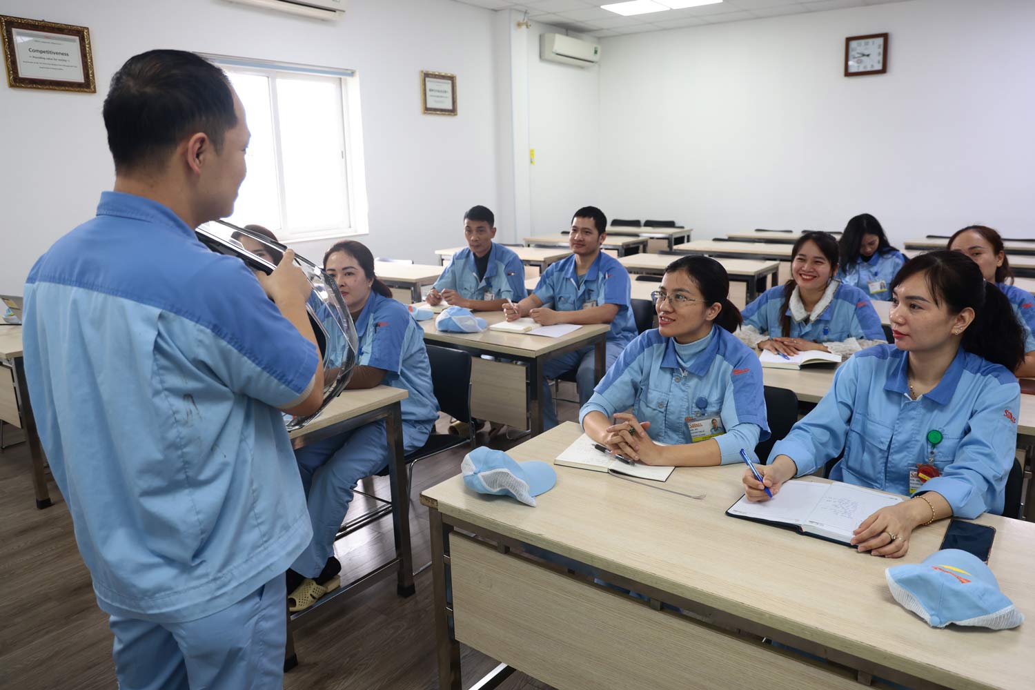 Improving skills for young workers is the core to developing businesses